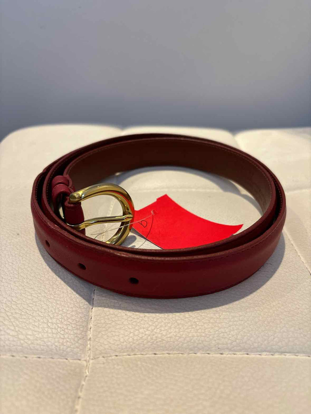 Coach Red Size Large belt – Share the Love Consignment display picture 3