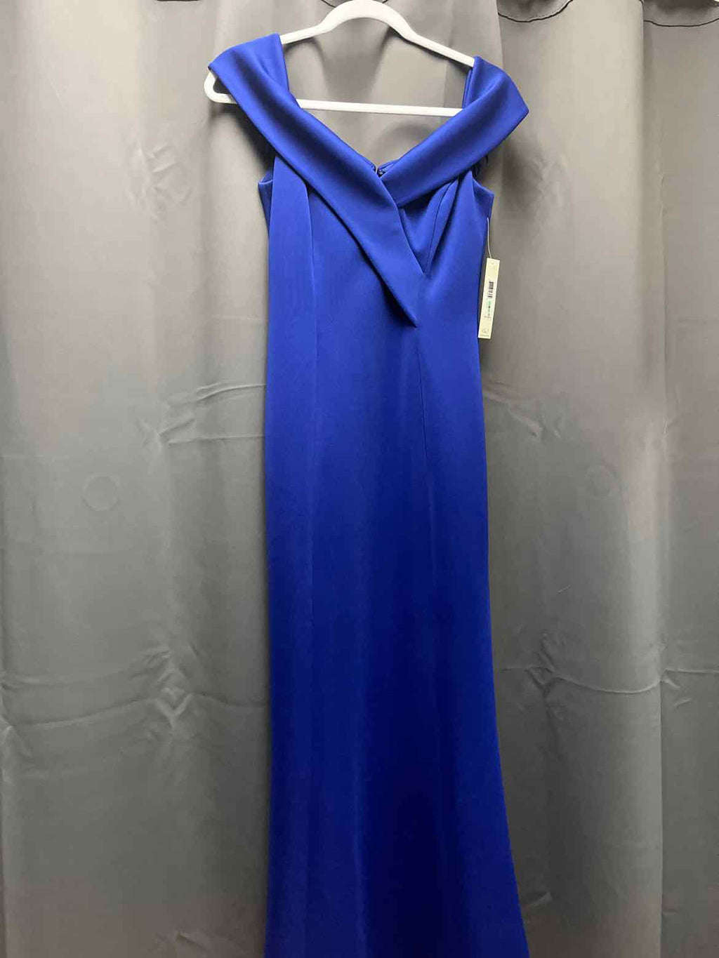 Eliza J cobalt blue Size 8 gown – Share the Love Consignment