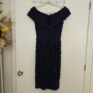 Xscape Navy Size 4 dress