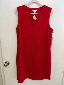 liz claiborne red dress Vintage Ladies Liz Claiborne Red Silk Maxi Dress
