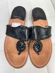 Jack Rogers Black Shoe Size 7 sandals
