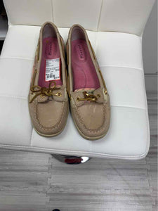 Sperry tan/pink Shoe Size 8.5 boat shoes