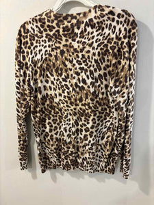 Chicos brown/creme Size Large top