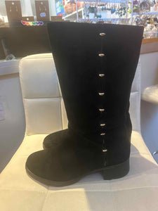 Foletti Black Shoe Size 37 tall boot