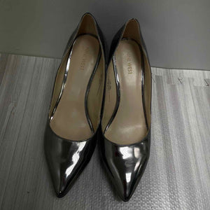 Nine west silver shops heels