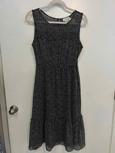 nicole miller black and white dress Nicole Miller black/white Size 10 dress