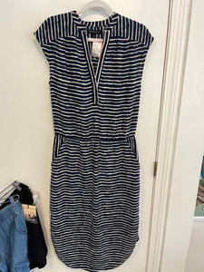 Banana Republic navy/creme Size 6 dress – Share the Love Consignment