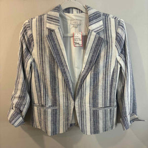 Loft blue/white Size 4 jacket
