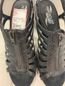 Aerosoles Black Shoe Size 7 sandals