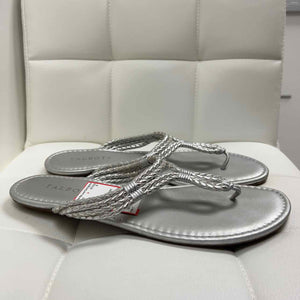 Talbots silver Shoe Size 8 sandals