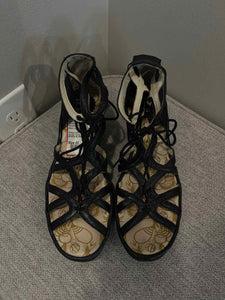Fly London Black Shoe Size 40 sandals