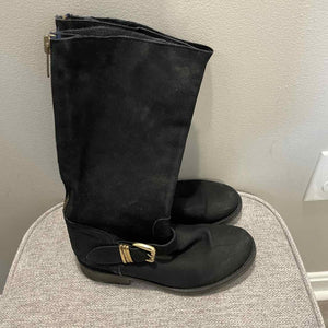 Steve Madden Black Shoe Size 7.5 tall boot