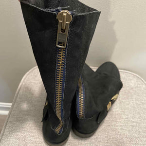 Steve Madden Black Shoe Size 7.5 tall boot