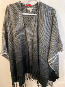 Loft black/creme Size OS shawl/wrap