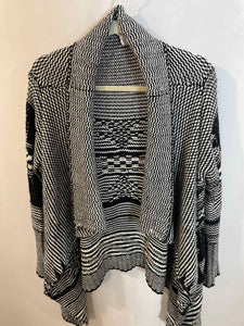 Coldwater Creek black/creme Size XL sweater
