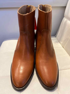 Antonio de Faria Caramel Shoe Size 9 booties