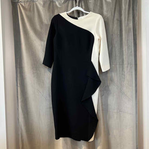 Teri Jon black/creme Size 6 dress