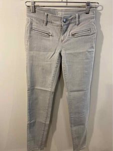 Loft light gray Size 0P jeans