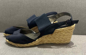 Bandolino Navy Shoe Size 8.5 wedge