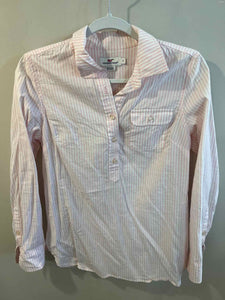 Vineyard Vines pink/white Size 2 blouse
