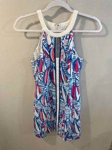 Lilly Pulitzer white/blue/pink Size 2 dress