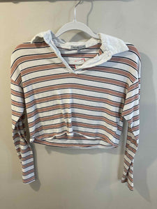 Charlotte Russe white/pink/black Size XS top