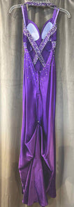 Mori Lee purple Size 3-4 gown