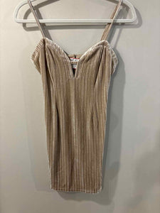 Forever 21 Champagne Size S dress – Share the Love Consignment