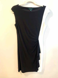 Ralph Lauren black/creme Size 6 dress