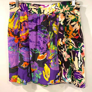 Maeve purple multi Size L skirt