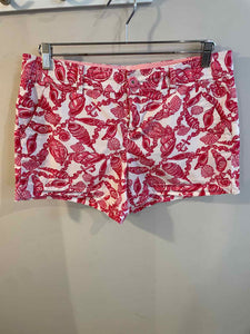 Lilly Pulitzer white/pink Size 8 shorts