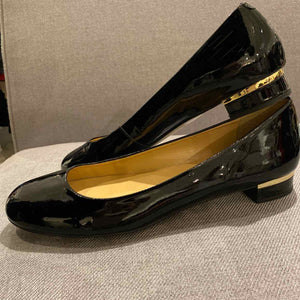 Talbots Black Shoe Size 9AA ballet