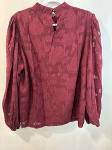 Cupshe Burgundy Size XL blouse