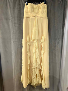 Bari Jay Yellow Size 14 gown