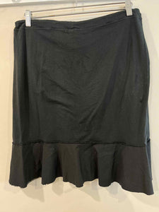 James Perse Black Size 3 skirt