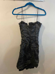 Nicole Miller graphite/black Size 4 dress