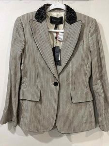 BCBG Maxazria black/tan Size S jacket