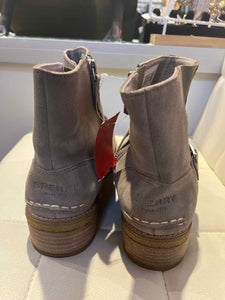 Sperry light gray Shoe Size 9 booties
