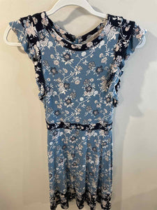 Loft blue/white/pink Size 0P dress