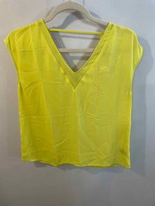 Express bright yellow Size S top