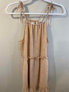 Carly Jean brown/creme Size S sundress