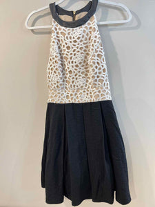 ABS black/white/tan Size 2 dress