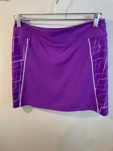Adidas purple/white Size 2 skort