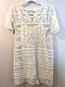 Denim & Supply Ralph Lauren White Size S dress