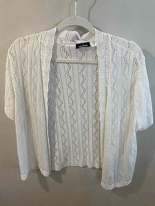 Basic Edition White Size 1X sweater
