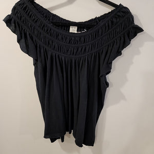 We the Free Black Size S top