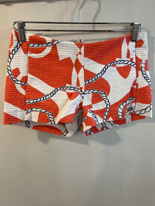 Lilly Pulitzer coral/white/navy Size 0 shorts