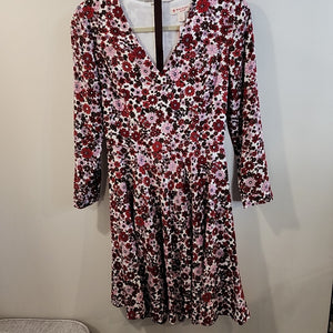 Brooks Bros. white/red/pink Size O/S dress