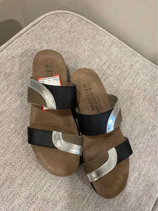 NAOT black/silver Shoe Size 36 sandals