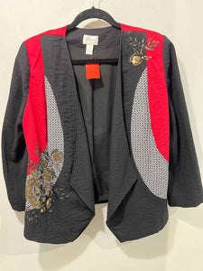 Chicos black/white/red Size 1 jacket